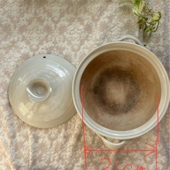 ガス火用土鍋８号3〜4人用の画像