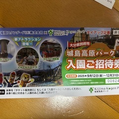 城島高原⭐︎入場チケットの画像