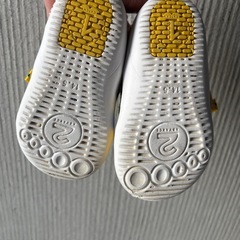 BABY｜IFME ×TRAIN ベビースニーカー 923形 ドクターイエロー（YELLOW）の画像