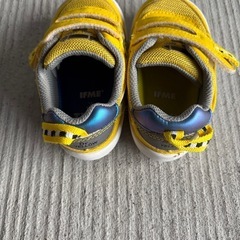 BABY｜IFME ×TRAIN ベビースニーカー 923形 ドクターイエロー（YELLOW）の画像