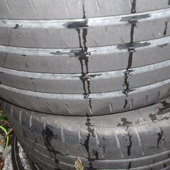 傷が多いです・・レクサス　IS　Fスポーツ純正　18インチ　8J +45　8.5J +50　5穴　PCD114.3の画像