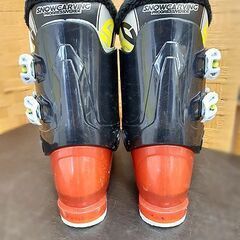 札幌【24cm Progressiveride ジュニアスキーブーツ】MOVE3 アウトソール280mm 3バックル オレンジ色系 Jrスキーブーツ スキー靴 北20条店の画像