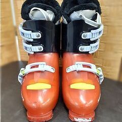 札幌【24cm Progressiveride ジュニアスキーブーツ】MOVE3 アウトソール280mm 3バックル オレンジ色系 Jrスキーブーツ スキー靴 北20条店の画像