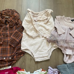 70〜80 子ども服　女の子の画像