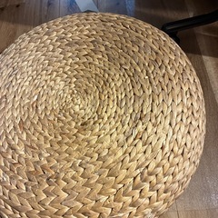 IKEA ALSEDA アルセーダ スツール 天然素材 の画像