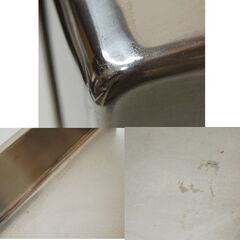 ② 金属製バット まとめて 18-8ステンレス 角型 6枚取 8枚取 11号深型組バット など 合計11枚 クローバー印 飲食店 業務用 札幌市 清田区 平岡の画像