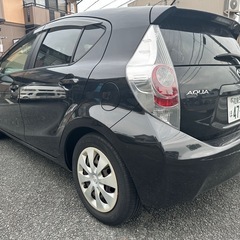2年車検付きのトヨタアクアの画像