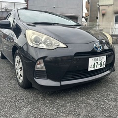 2年車検付きのトヨタアクアの画像