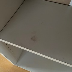 【受取決定】カラーボックス　白の画像