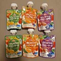 新品未開封　森永乳業　はじめてのベビーフード 36袋　3種類の画像