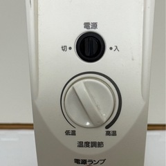 オイルヒーター アイリスオーヤマ ストーブ ミニ 小型の画像