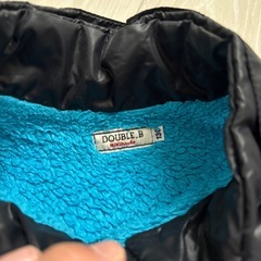 ダブルビー　ミキハウス　ダウン　130サイズ　フード無しの画像