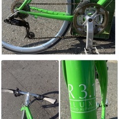 GIANT ESCAPE R3.1 ジャイアント　グリーン　クロスバイク 自転車　サイクリング　700×28C 24段変速ギア　アルミの画像