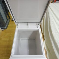 2段分別ごみ箱 38L フットペダル付き 幅26㎝×奥行37㎝×高さ79㎝ 上下臭い漏れ防止パッキン付き ゴミ箱 ダストボックス 西岡店の画像