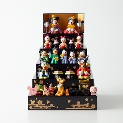 ディズニー陶器雛人形　3段セットの画像