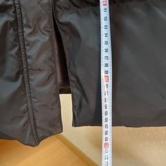 ルコック ロングダウン ベンチコート 黒 レディース L  の画像