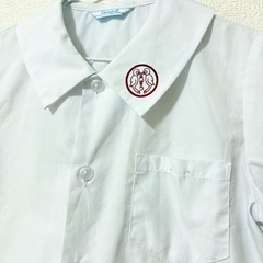 えいすう幼稚園　半袖ブラウス120サイズ　シャツ　120センチ　120cm 制服の画像