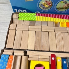 イマジナリウム　木製ビー玉ころがしつみきセットの画像