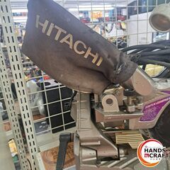 ✨日立　中古　C6RSH　スライドマルノコ　本体のみ　155～165mm　ライト使用不能✨うるま市田場✨の画像