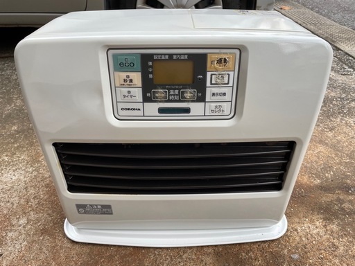 コロナ、石油ファンヒーター木造15畳 値下げ