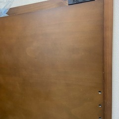 セミダブルベッドフレームの画像