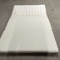 値下げ中【良品】マットレスにもなるソファ 白系 早い者勝ち 引取歓迎 配送OKの画像