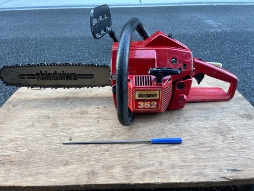 シンダイワ チェーンソー 352型 キャブO/H済み 動作良好