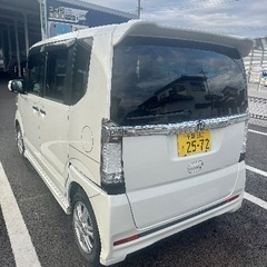 N BOX ｶｽﾀﾑG Lﾊﾟｯｹｰｼﾞ車検R8/1の画像
