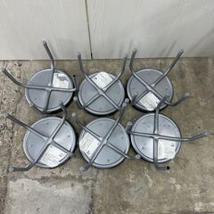 ニトリ 椅子 パイプローチェアー クッション 丸型 5個セットの画像