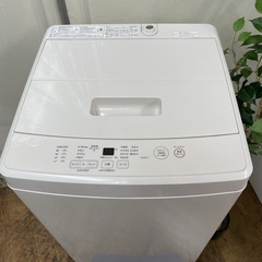 R215 ☀️ 人気モデル♪ 無印良品 洗濯機（洗濯5.0㎏)  20年製 MJ-W50A ⭐ 動作確認済 ⭐ クリーニング済の画像