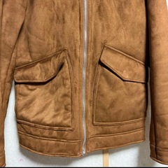 Bershka ベルシュカ　ボアジャケット　Sサイズ　メンズ　コート　ブルゾンの画像