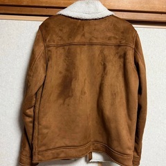 Bershka ベルシュカ　ボアジャケット　Sサイズ　メンズ　コート　ブルゾンの画像