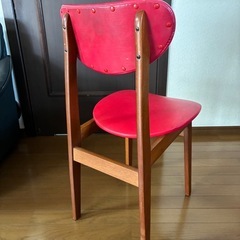 ダイニングチェア　昭和レトロの画像