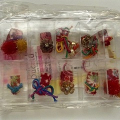 ネイルチップ　和柄　和紙の画像