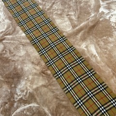 バーバリーズBurberrysマフラーストールショールスカーフブラウン茶色ベージュノバチェックウール毛100％縦約174センチ横約30センチイングランド製イギリス製英国製レディース女性用婦人ウィメンズwomen’sメンズmen’s男性用紳士ユニセックス男女兼用の画像
