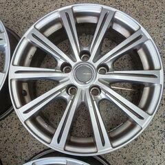 ヨコハマ ミルアス 16インチ 6.5J +38 114.3/5H 4本｜状態良好｜小傷ありの画像