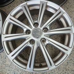 ヨコハマ ミルアス 16インチ 6.5J +38 114.3/5H 4本｜状態良好｜小傷ありの画像