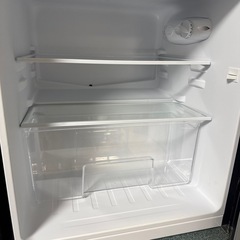 2023年　アイリスオーヤマ　冷蔵庫　87L くろ黒の画像