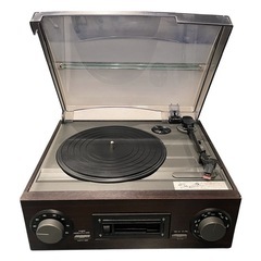 【2511010】木製レコードプレーヤー TT-1668の画像