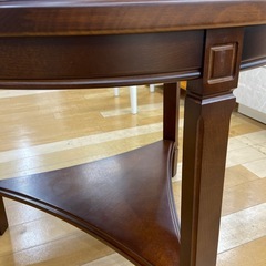 【トレファク ラパーク岸和田店】マルニ木工 ラウンドテーブル　入荷しました。の画像