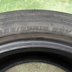 タイヤ2本セット　DUNLOP ダンロップ DIREZZA ZⅢ 195/55R15 A-１, A-２の画像