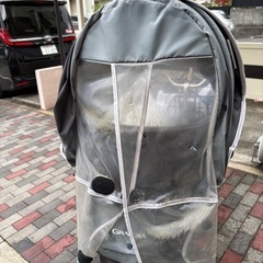 オージーケー RCR-010 自転車 チャイルドシート レインカバー 自転車カバー 子供乗せ 後ろ カバー 子乗せ 後ろ乗せレインカバーの画像