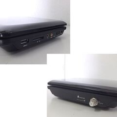 グリーンハウス ポータブル DVD プレーヤー 9インチ リモコン欠品 TVチューナー内蔵 GH-PDV9NTG ブラック GREEN HOUSE☆ 札幌市 北区 屯田 の画像