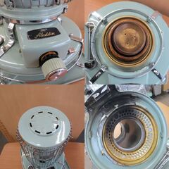Aladdin アラジン 石油ストーブ ブルーフレームヒーター BF3902 説明書付 暖房器具 当時物 灯油 札幌 北20条店の画像