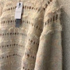 ジーナシスJEANASIS 新品タグ付 ニット　セーター　トップス　イエロー系の画像