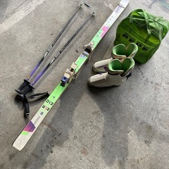 スキー道具の画像