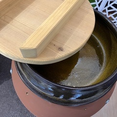 信楽焼　焼き芋専用壺の画像