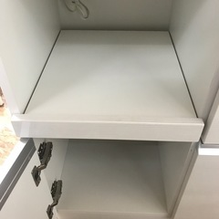 ジャングルジャングル貝塚店　レンジボード　食器棚　ホワイト　大容量　ファミリータイプ　貝塚市　二色浜　リサイクルショップの画像