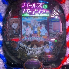 パチンコ　初代CRガルパン　オートプレイ&循環機付きの画像