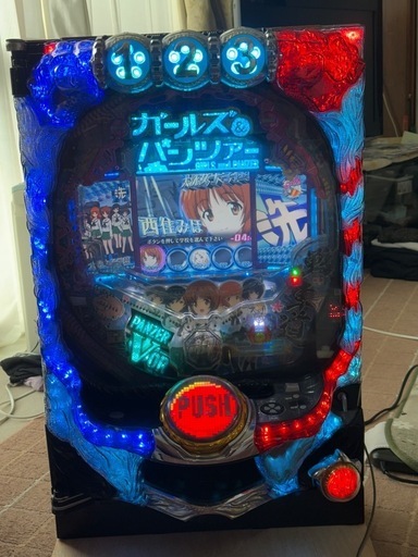 パチンコ　初代CRガルパン　オートプレイ&循環機付き